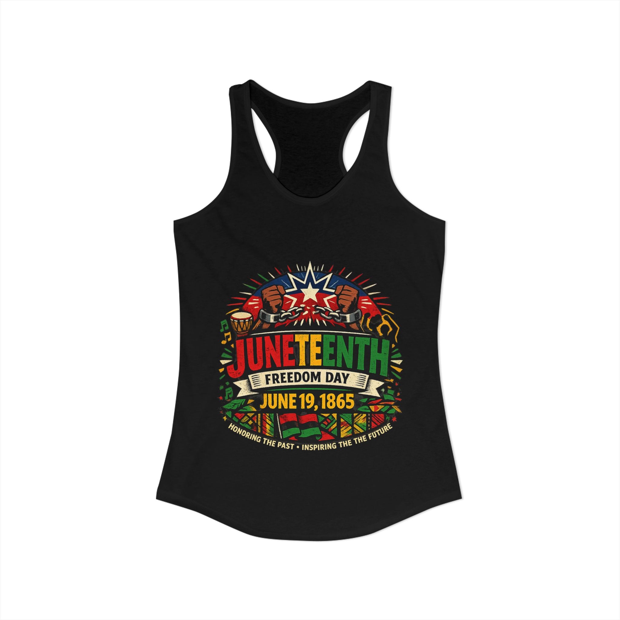 Juneteenth Women's Ideal Racerback Tank