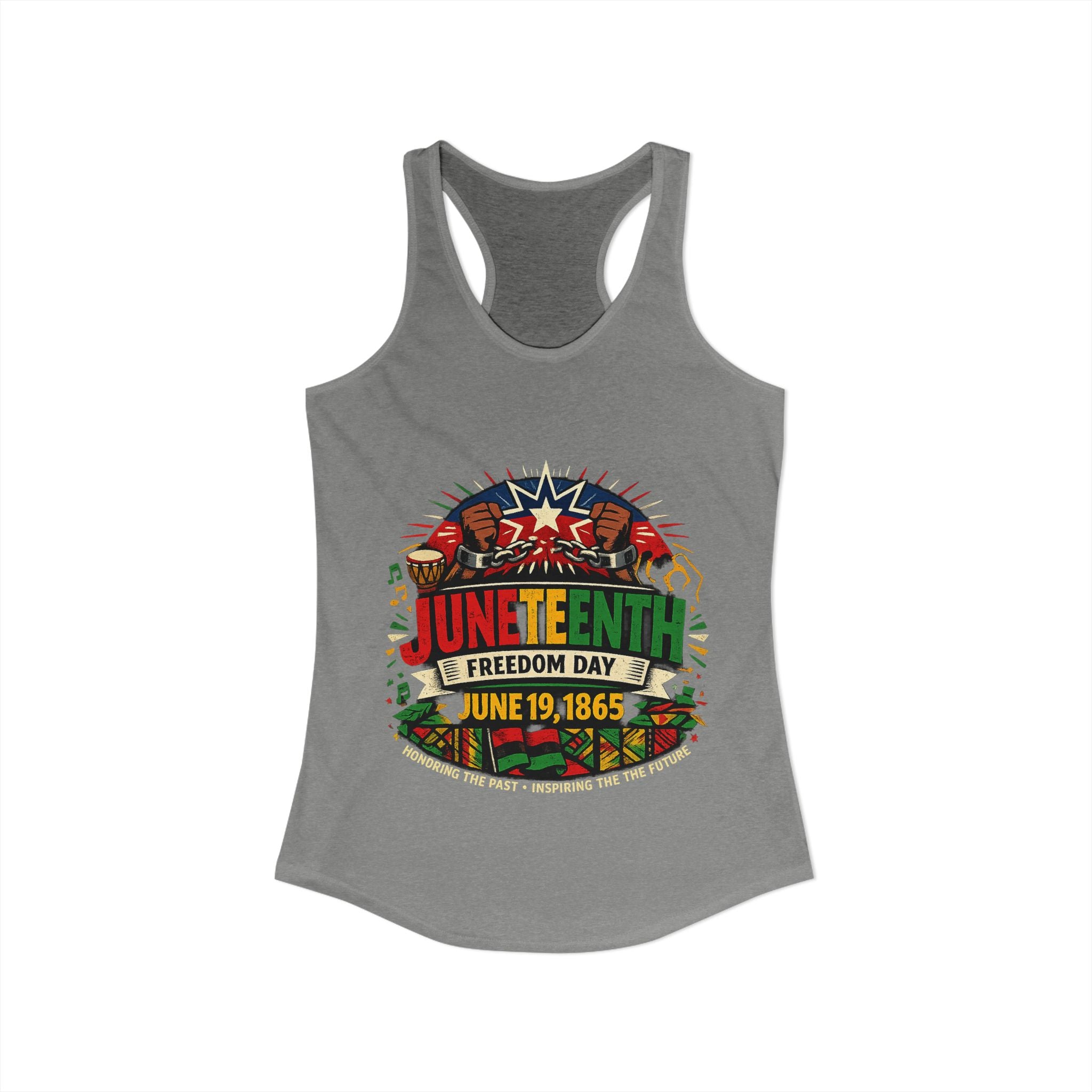 Juneteenth Women's Ideal Racerback Tank