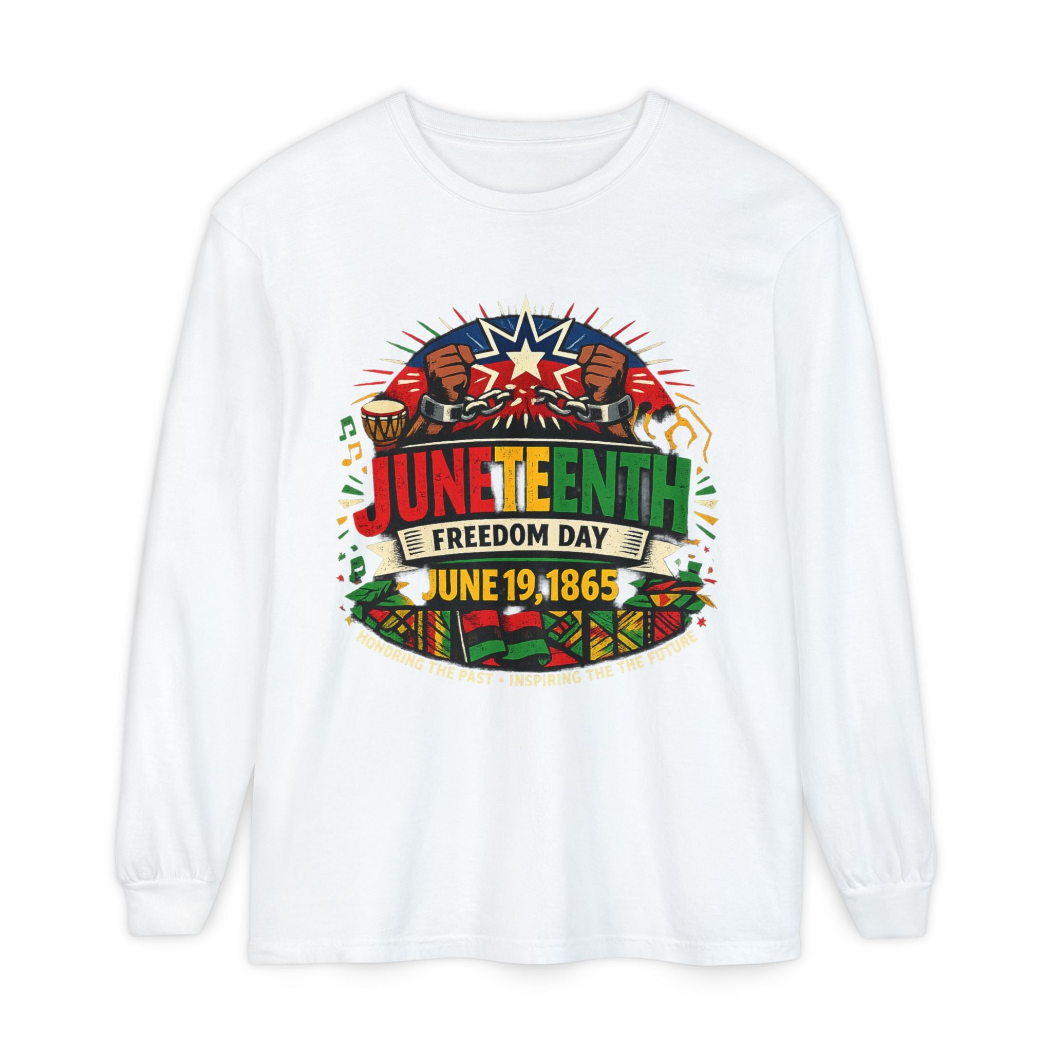 Juneteenth Freedom Day June 19 1865 Long Sleeve T-Shirt | Juneteenth Celebration