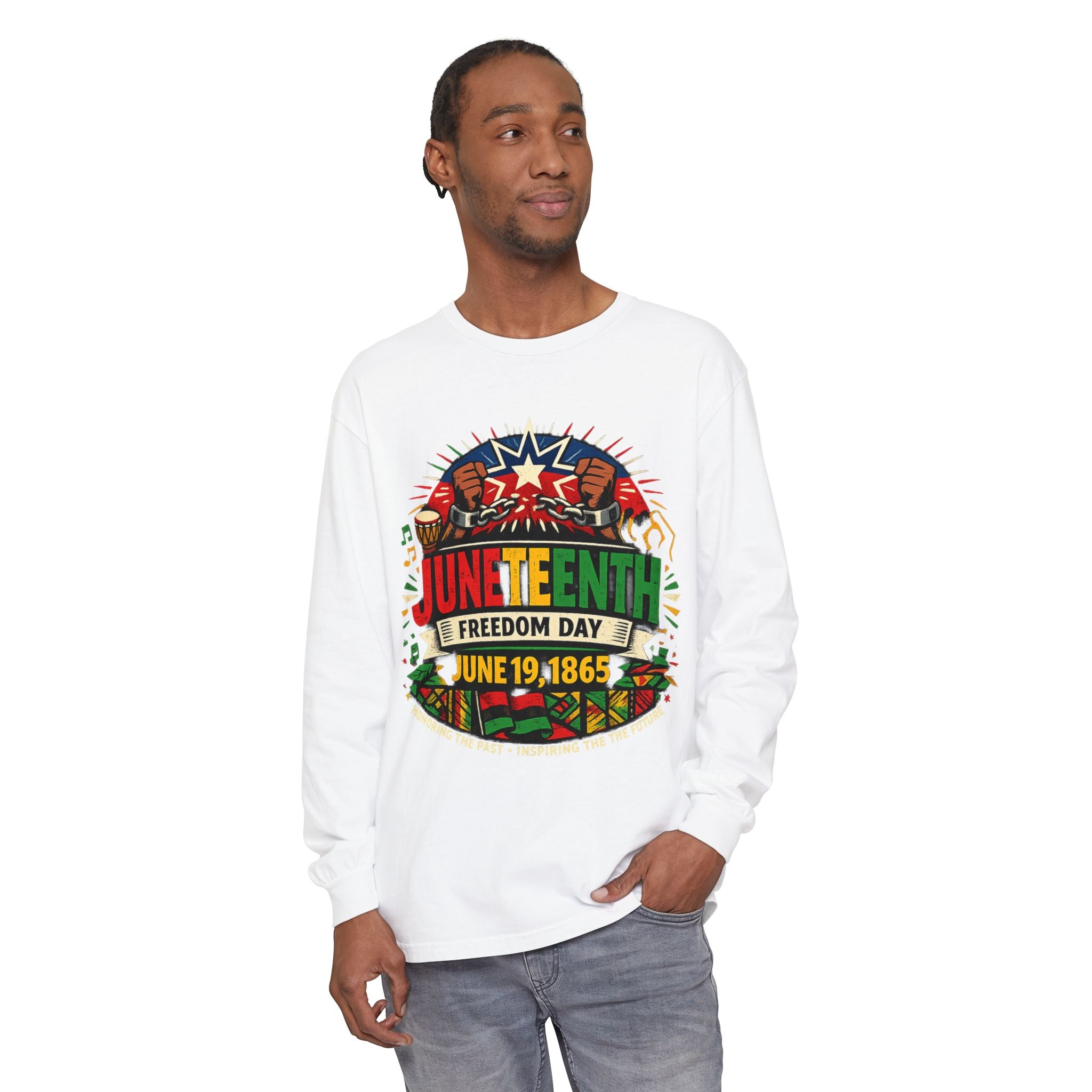 Juneteenth Freedom Day June 19 1865 Long Sleeve T-Shirt | Juneteenth Celebration