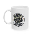 Black Girl Magic script logo Mug | Ceramic Coffee Cup