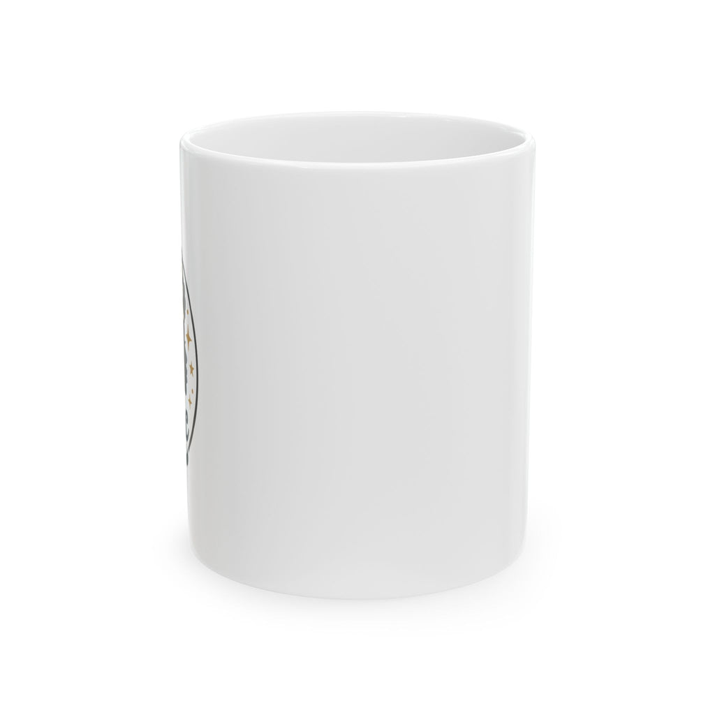Black Girl Magic script logo Mug | Ceramic Coffee Cup