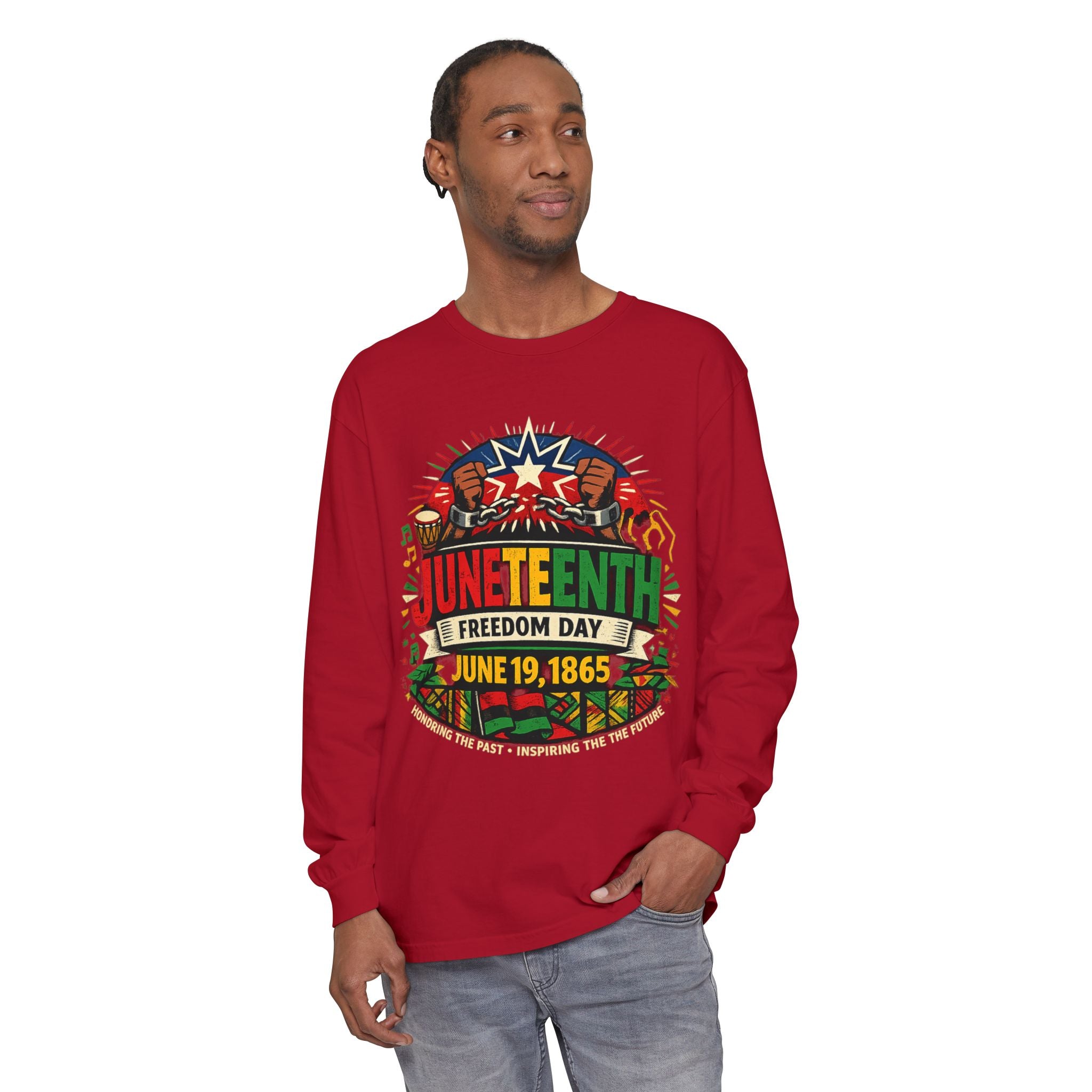 Juneteenth Freedom Day June 19 1865 Long Sleeve T-Shirt | Juneteenth Celebration