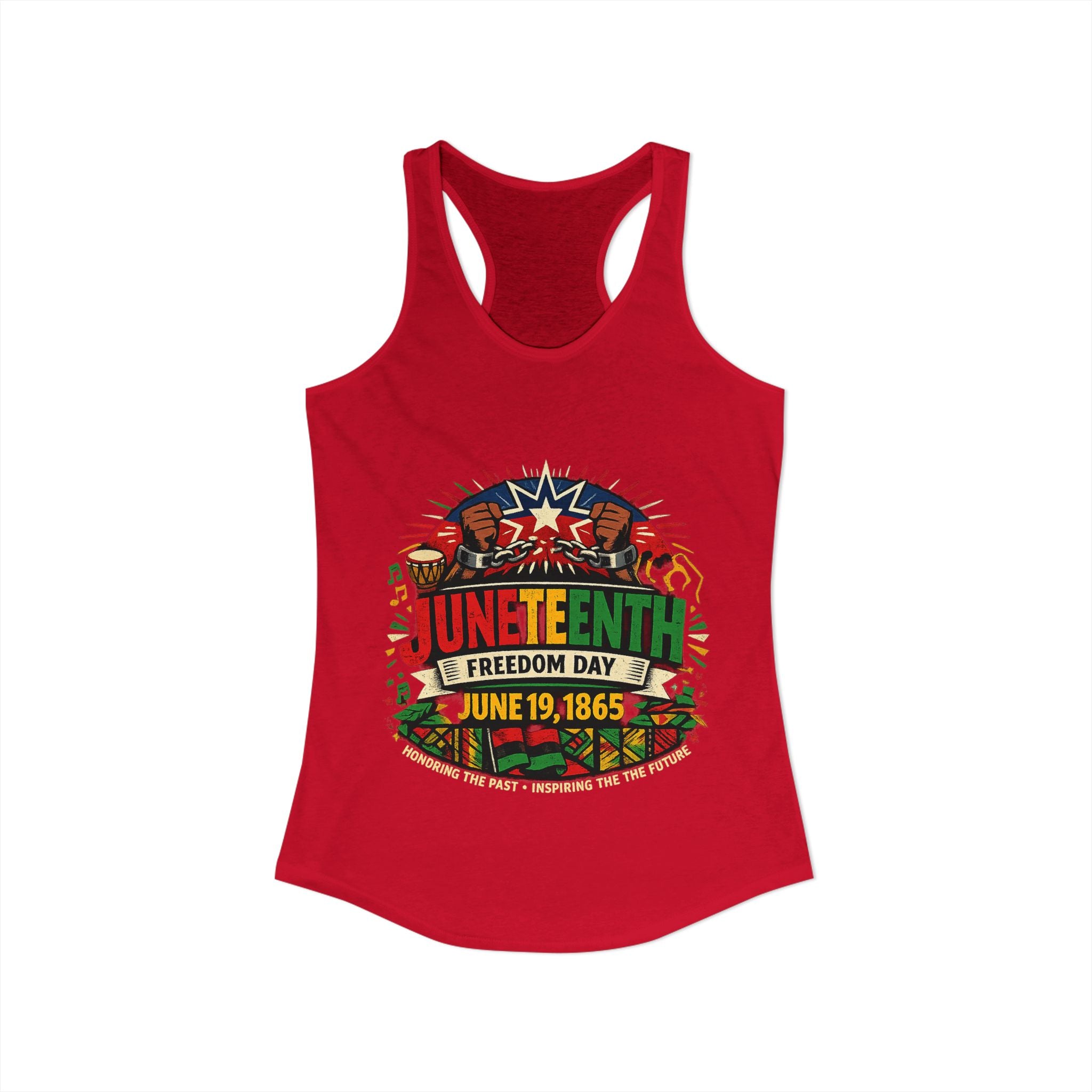 Juneteenth Women's Ideal Racerback Tank