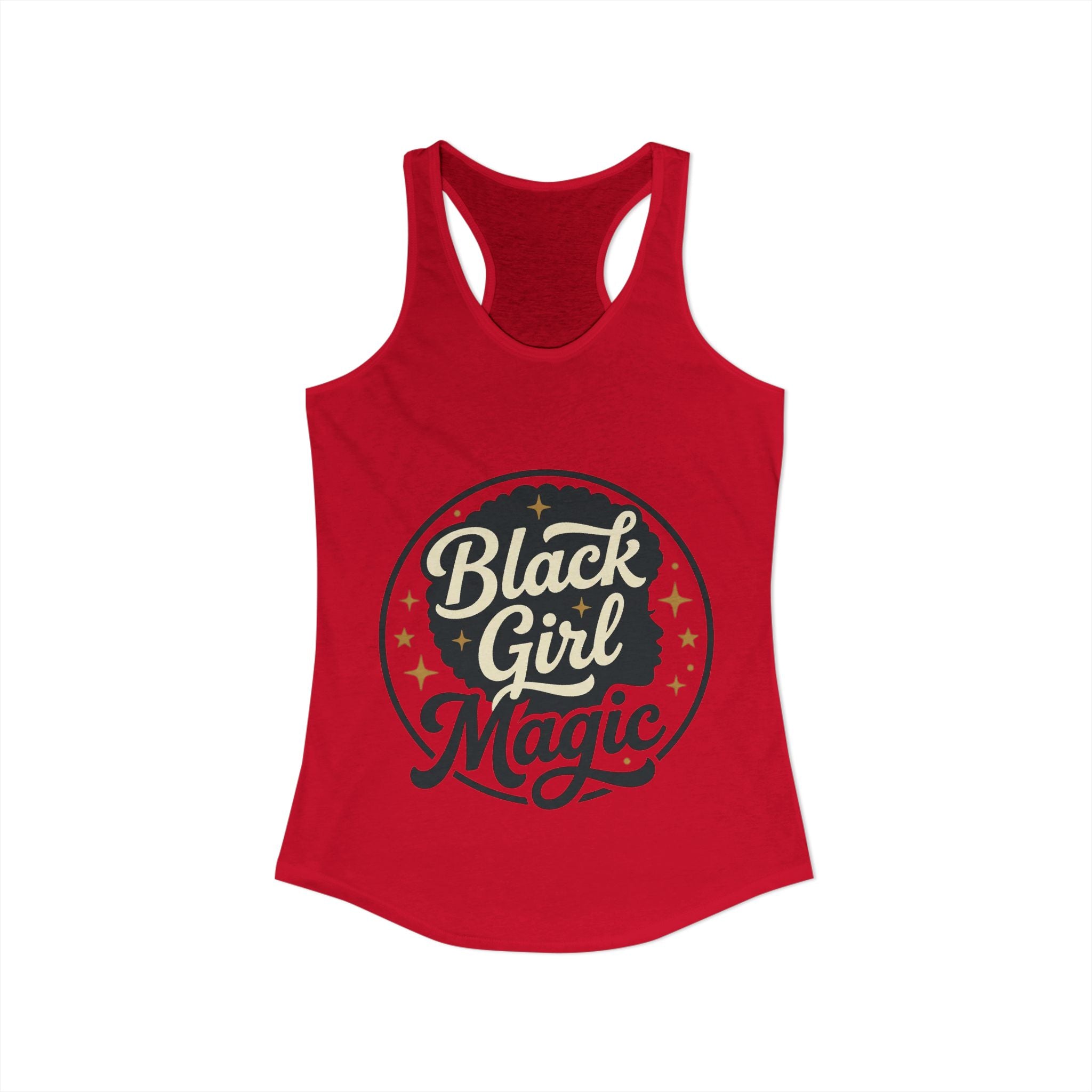 Black Girl Magic-Women's Ideal Racerback Tank