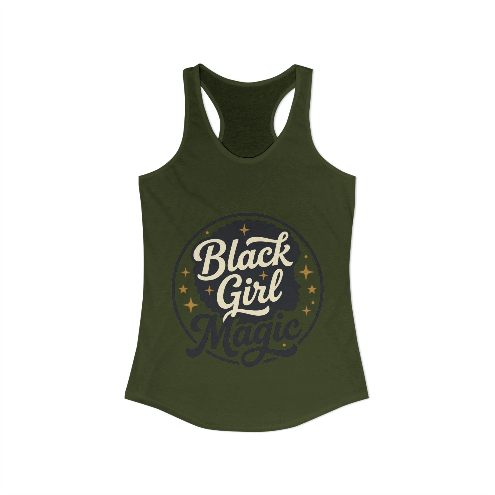 Black Girl Magic-Women's Ideal Racerback Tank