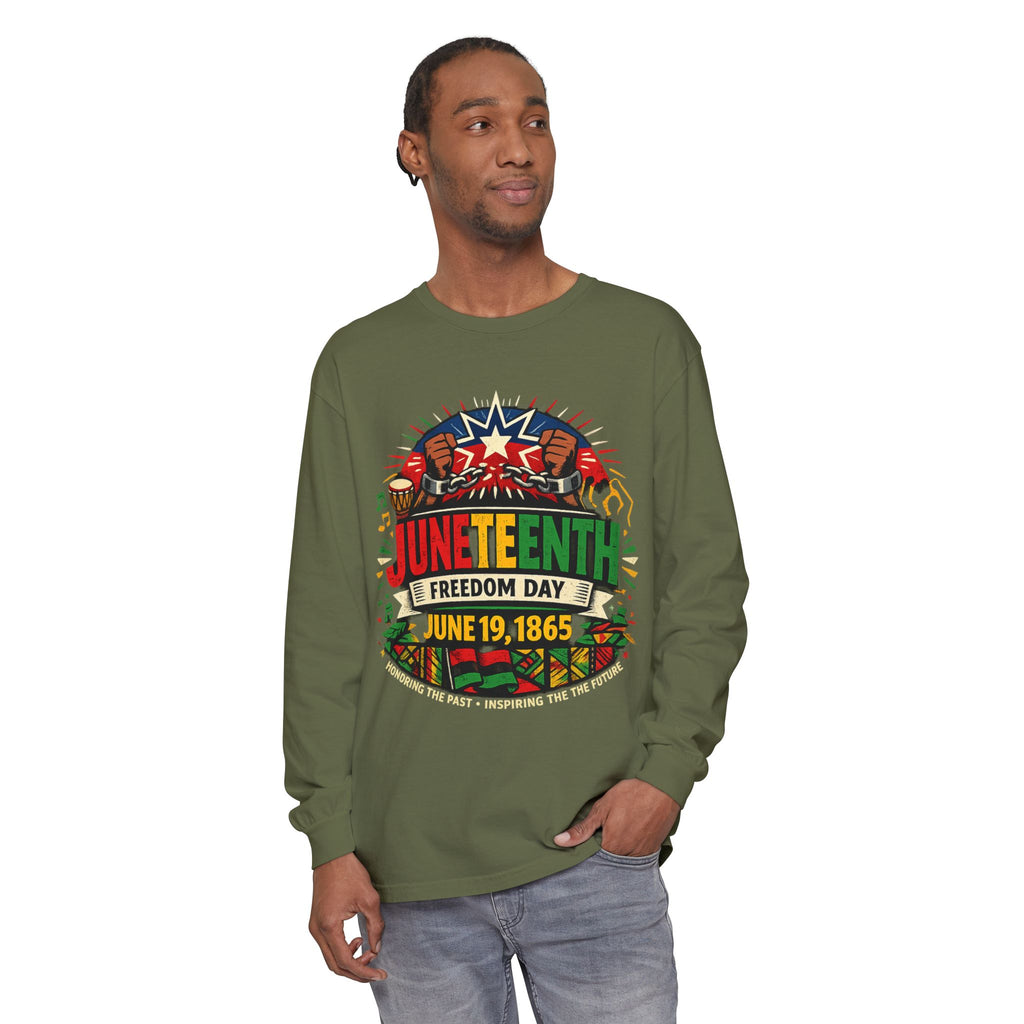 Juneteenth Freedom Day June 19 1865 Long Sleeve T-Shirt | Juneteenth Celebration