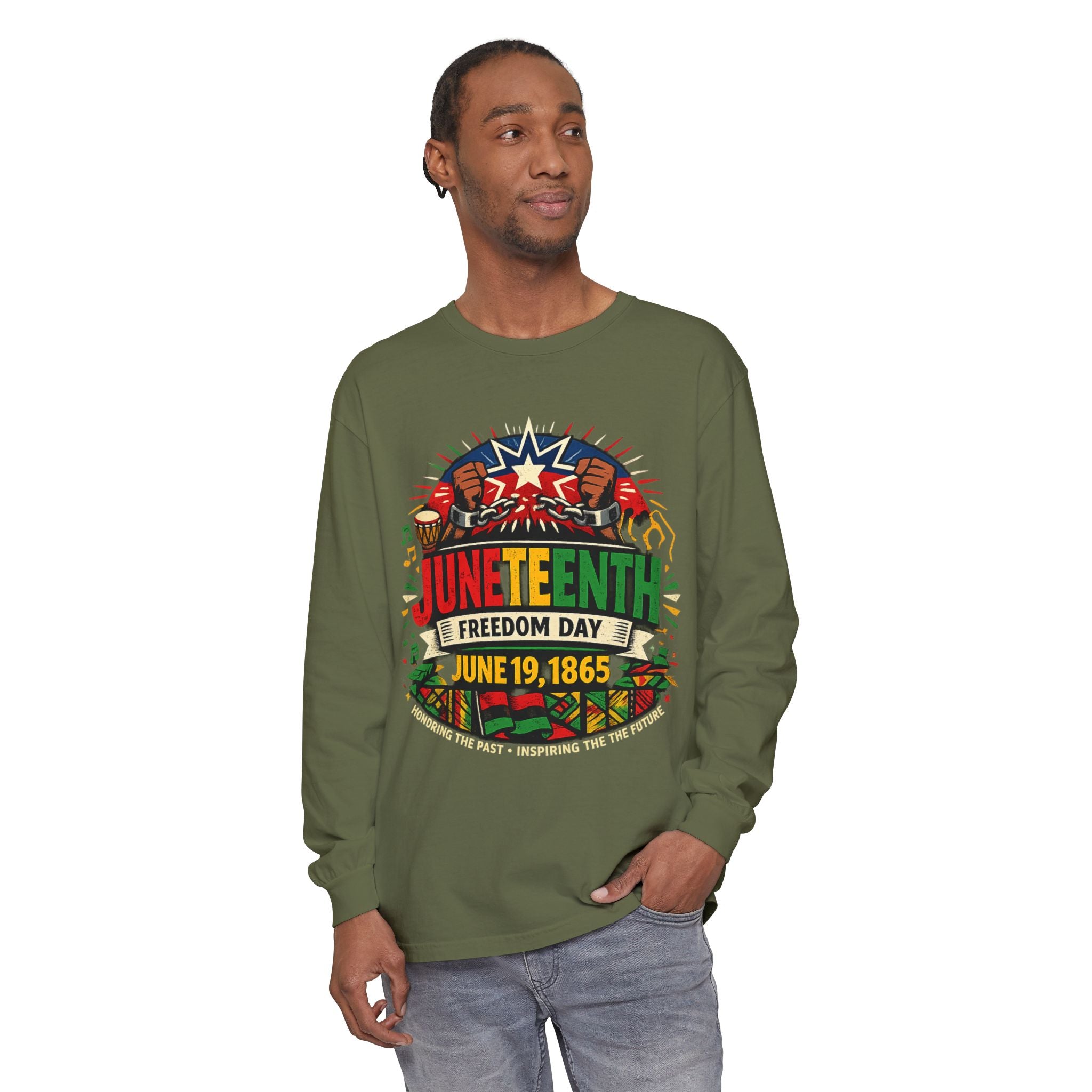 Juneteenth Freedom Day June 19 1865 Long Sleeve T-Shirt | Juneteenth Celebration