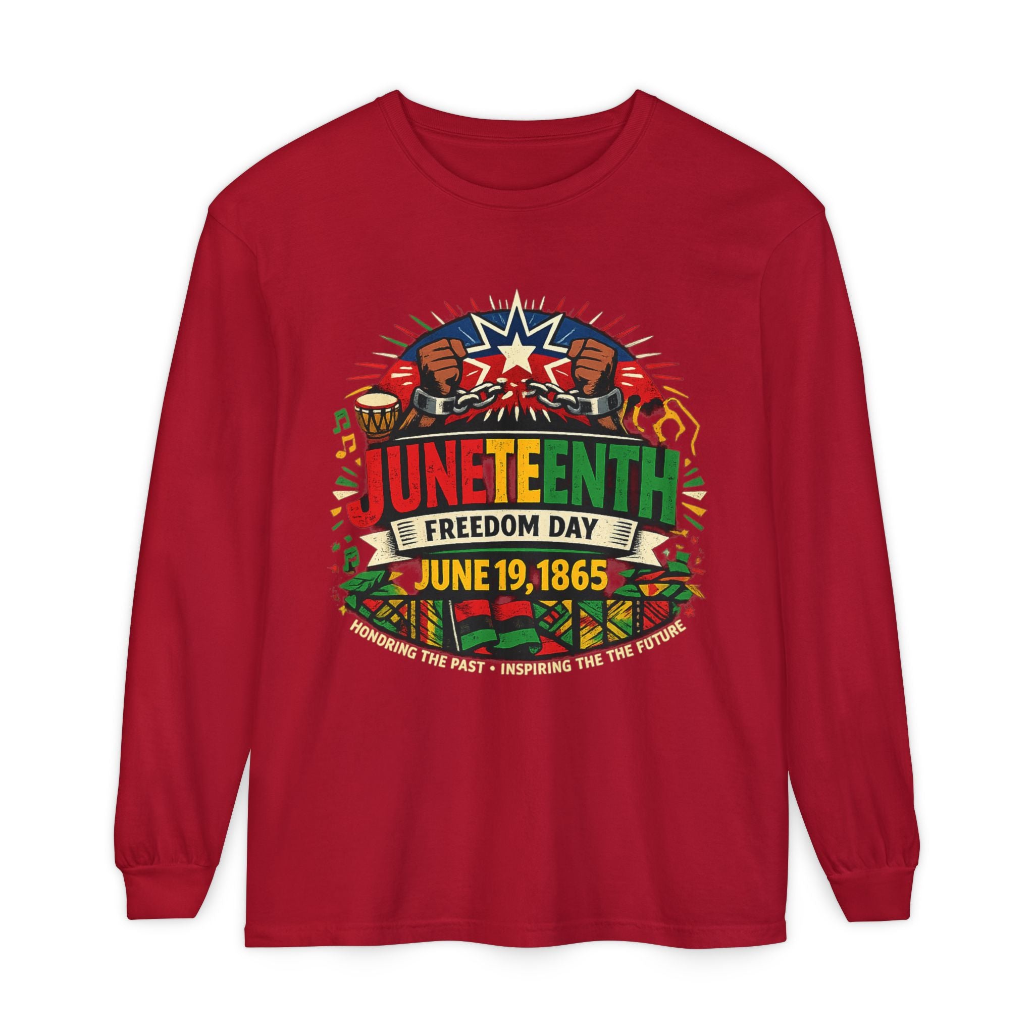 Juneteenth Freedom Day June 19 1865 Long Sleeve T-Shirt | Juneteenth Celebration